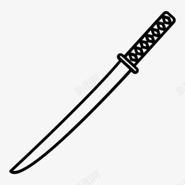 武士剑刀图像图标图标