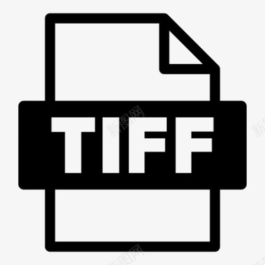 tiff文件格式软件网络工作图标图标