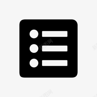 媒体项目符号列表待办事项痛苦图标图标