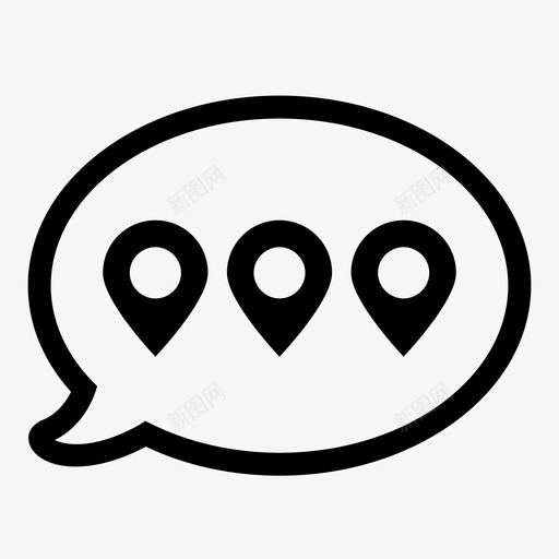 地址感伤别针图标svg_新图网 https://ixintu.com 位置 克隆 别针 地图 地址 感伤 聊天 聊天气球 衣服 补充 队形