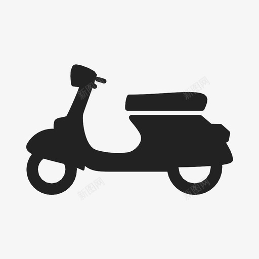 vespa自行车摩托车图标svg_新图网 https://ixintu.com vespa 两轮车 摩托车 比赛 滑板车 自行车 车辆