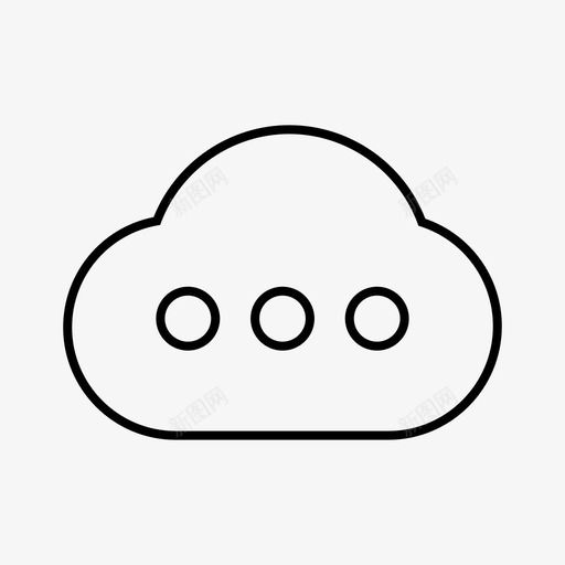 云处理使用存储图标svg_新图网 https://ixintu.com 云 云处理 使用 信息 天气 存储 数据 网络 预测
