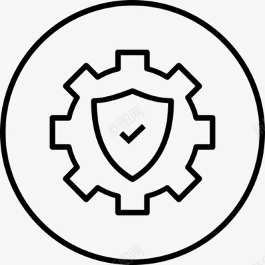 设置屏蔽安全图标图标