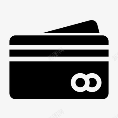借记卡储蓄货币图标图标