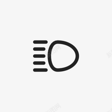 远光灯图标图标