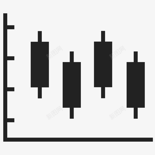 蜡烛图股票软件图标svg_新图网 https://ixintu.com 交易 图表 烛台 移动工作 管理 网络工作 股票 蜡烛图 计算机工作 软件