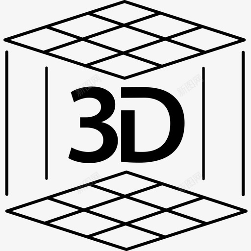 3d打印机接口3d打印机图标svg_新图网 https://ixintu.com 3d打印机 3d打印机接口