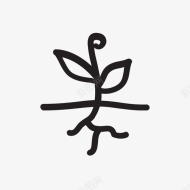 根医学研究图标图标