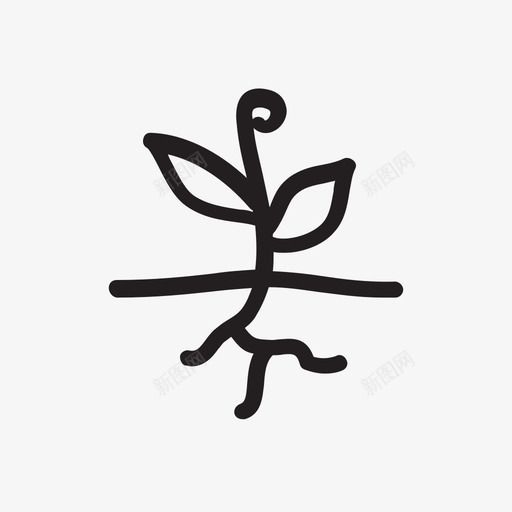 根医学研究图标svg_新图网 https://ixintu.com 医学研究 根