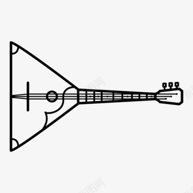 巴拉莱卡电子吉他图标图标