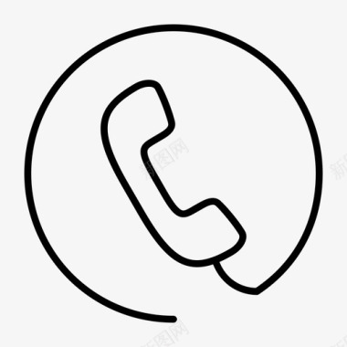 电话占线信号销售代表图标图标