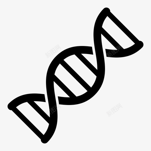 dna遗传螺旋图标svg_新图网 https://ixintu.com dna 信号 多重 指示 标记 科学 符号 螺旋 遗传