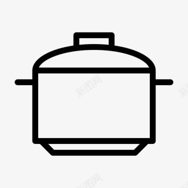 锅饭厨房图标图标