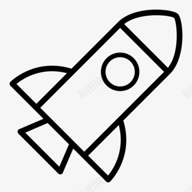 火箭出售动力图标图标