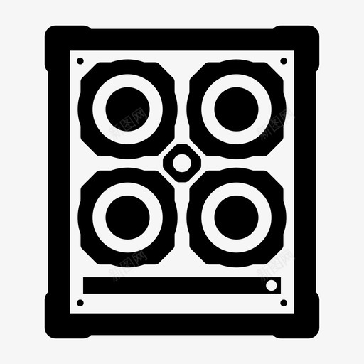 扬声器立体声音乐图标svg_新图网 https://ixintu.com 世代 家用电器 扬声器 混音 立体声 粘液 组合 补充 音乐 高保真