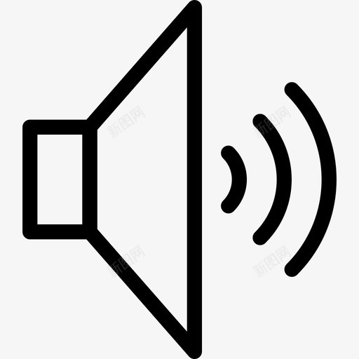 音量声音层次图标svg_新图网 https://ixintu.com 声音 层次 干燥 时尚 服装 精致 通用应用图标集 造型 音响 音箱 音量