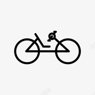 自行车轮子旅行图标图标