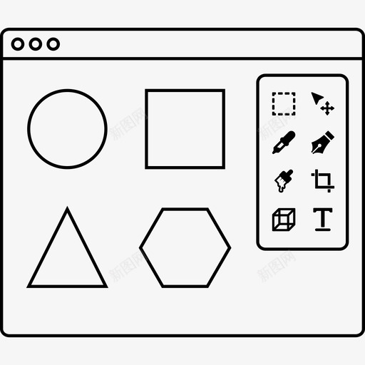 浏览器用户界面下一个图标svg_新图网 https://ixintu.com photoshop 下一个 删除 多个 指示 新建 浏览器窗口 浏览器设计 用户界面 窗口