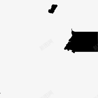赤道几内亚无地图图标图标