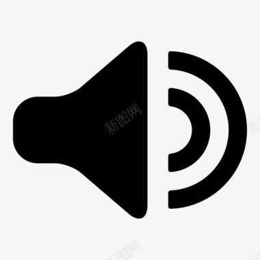 扬声器发言人声音图标图标