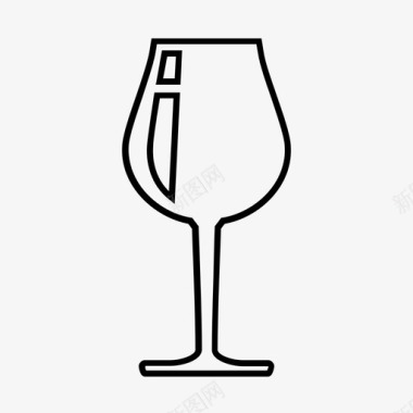 黑比诺玻璃葡萄酒黑比诺图标图标