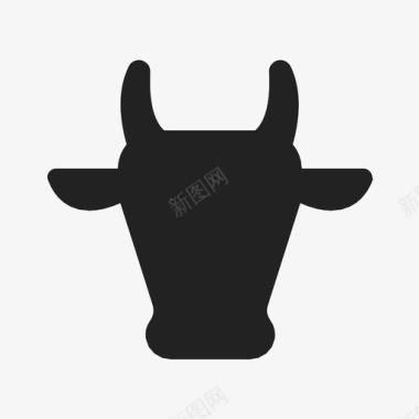 牛草面筋图标图标