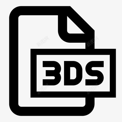 3ds文件打开修改图标svg_新图网 https://ixintu.com 3dstudio场景 3ds文件 3d图像文件 修改 图形 打开 数据 文件扩展名 文件类型 重命名