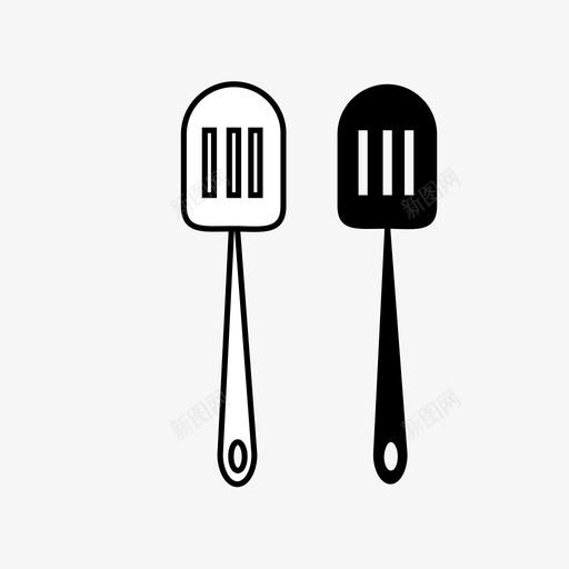 厨房厨房勺子刀叉图标svg_新图网 https://ixintu.com 厨房 厨房勺子刀叉