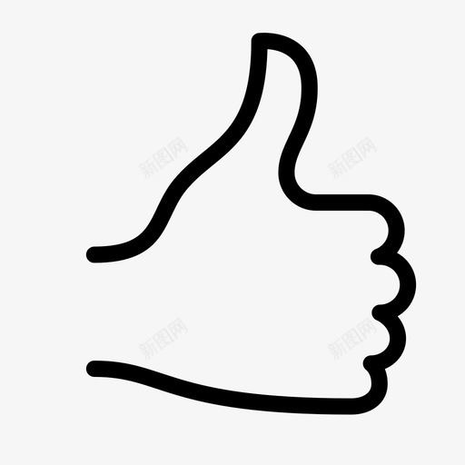 竖起大拇指分享幸运图标svg_新图网 https://ixintu.com 像 分享 同意 好 幸运 手 更好 最好 竖起大拇指