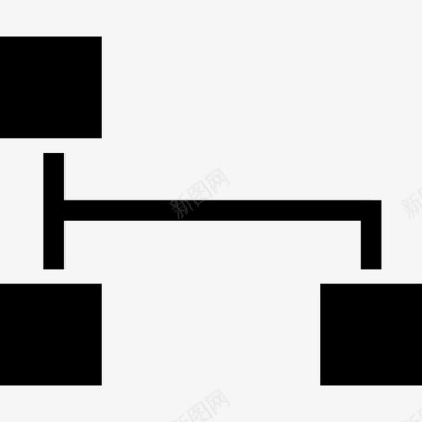 界面图中的黑色方块和线条方块图图标图标