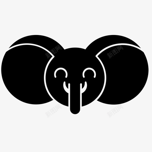大象动物小飞象图标svg_新图网 https://ixintu.com 动物 哺乳动物 大象 宠物 小飞象 记忆动物 象牙 鼻子