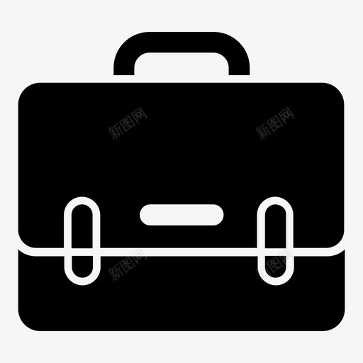 公文包包商务图标svg_新图网 https://ixintu.com 书包 公文包 包 商务 工作 旅行 电脑包 行李 钱包
