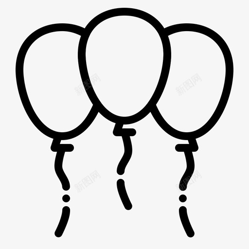 气球欢乐世代图标svg_新图网 https://ixintu.com 世代 复活节 干燥 庆祝 欢乐 气球 派 清洁 节日 蛋糕