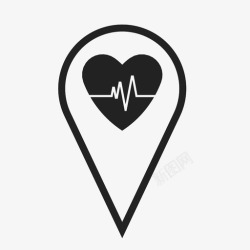 心脏状况健康环境国籍图标高清图片