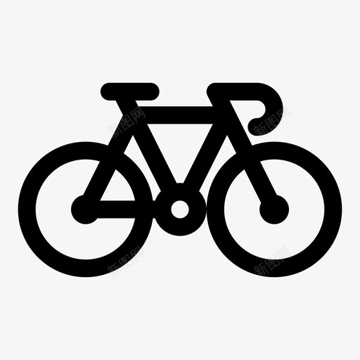 自行车树木交通工具图标svg_新图网 https://ixintu.com 交通工具 健身 其他 新鲜 标记 树木 自行车 车辆 高