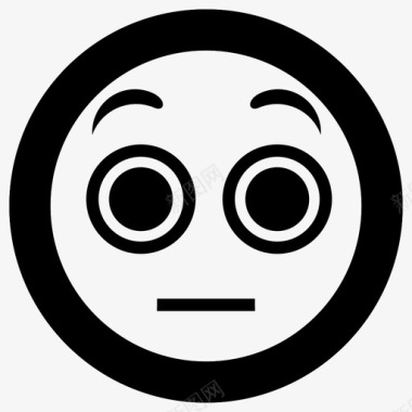 震惊惊讶伤感图标图标