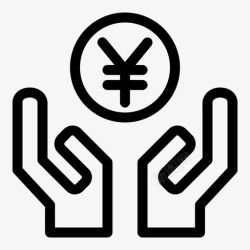 线元收元看开始图标高清图片