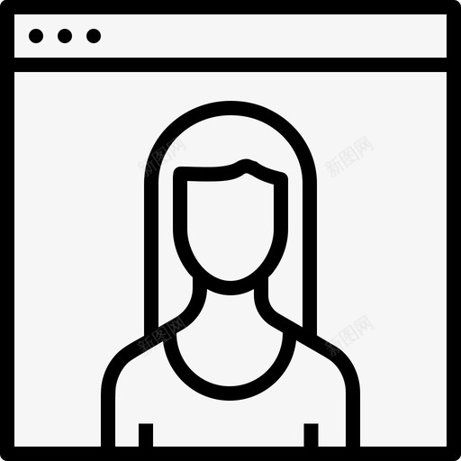 浏览器用户网站网页图标svg_新图网 https://ixintu.com 个人 个人资料 女士 女性 搜索引擎优化 搜索引擎优化开发第二卷 浏览器用户 网站 网络 网页