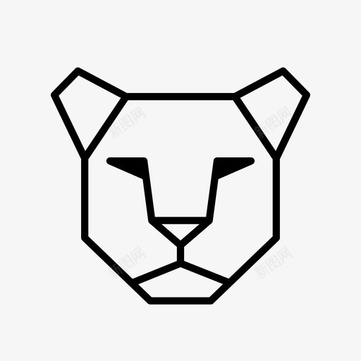 母狮更多标记图标svg_新图网 https://ixintu.com 删除 动物 动物园 更多 标记 检查 母狮 母狮子 添加 猫 脸