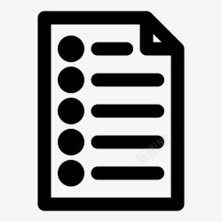 项目描述任务列表文档待办事项列表开始图标高清图片