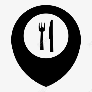 餐厅菜单餐图标图标
