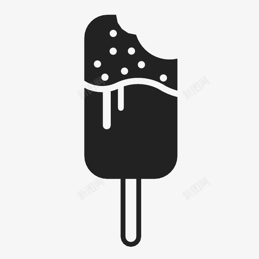 冰淇淋夏天冰激凌图标svg_新图网 https://ixintu.com 冰淇淋 冰激凌 冰镇 冷冻酸奶 夏天 浇头 甜点 食物