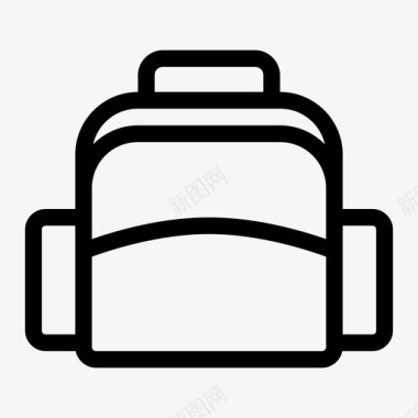 书包袋子容器图标图标