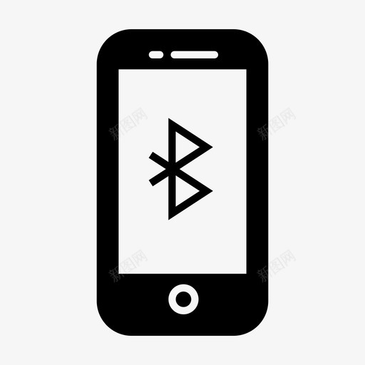 智能手机蓝牙三星移动图标svg_新图网 https://ixintu.com android htc iphone 三星 手机 技术 智能手机蓝牙 移动