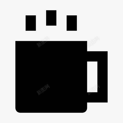 茶杯杰作热茶图标svg_新图网 https://ixintu.com 咖啡杯 感伤 杰作 清洁 滴水 热咖啡 热茶 热饮 茶杯 蛋糕 酒店服务材料设计图标