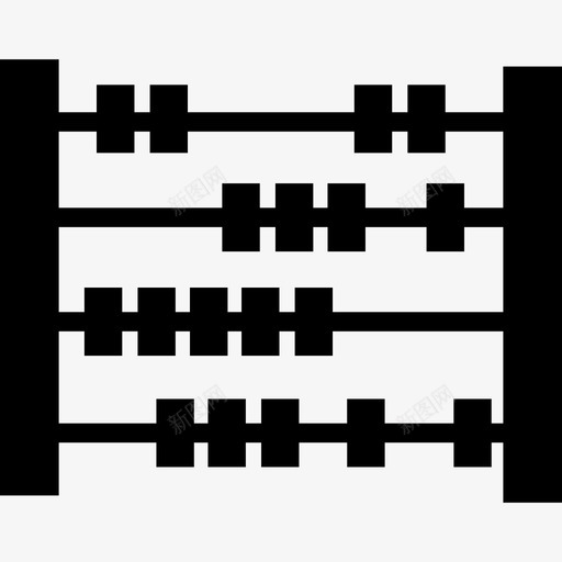 算盘教育学术2图标svg_新图网 https://ixintu.com 学术2 教育 算盘