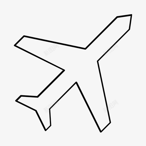 飞机馅饼毛茸茸的图标svg_新图网 https://ixintu.com 旅行 时尚的 毛茸茸的 沿着的 粘乎乎的 飞机 馅饼