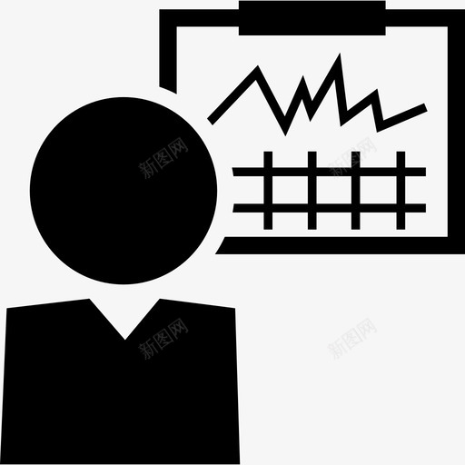 个人和教育图表人员学术1图标svg_新图网 https://ixintu.com 个人和教育图表 人员 学术1