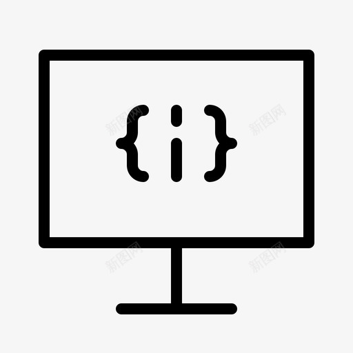 编码布局语言图标svg_新图网 https://ixintu.com html 代理 公司 布局 方向 编码 编程 网页设计代理 设计师 语言 说明