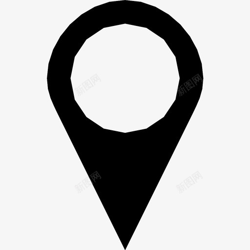 地图针指针材料图标svg_新图网 https://ixintu.com 图纸 地图 地图针 地理位置 展示件 指示器 指针 方向 材料